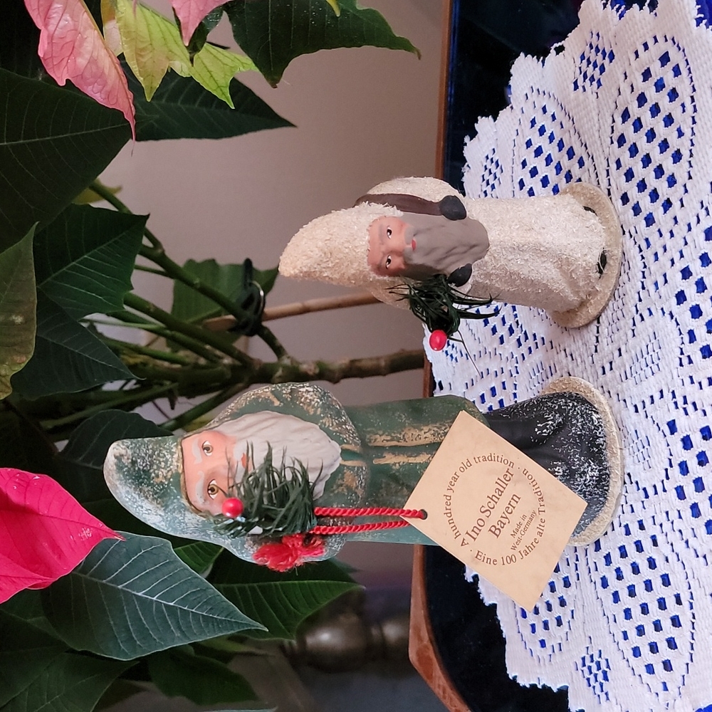 Ino Schaller santa figurines